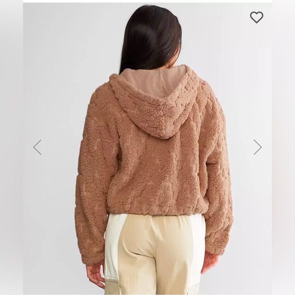 Billabong Women’s “Marlowe” Jacket Size Small in Nude Mood/ Pink - Picture 3 of 8